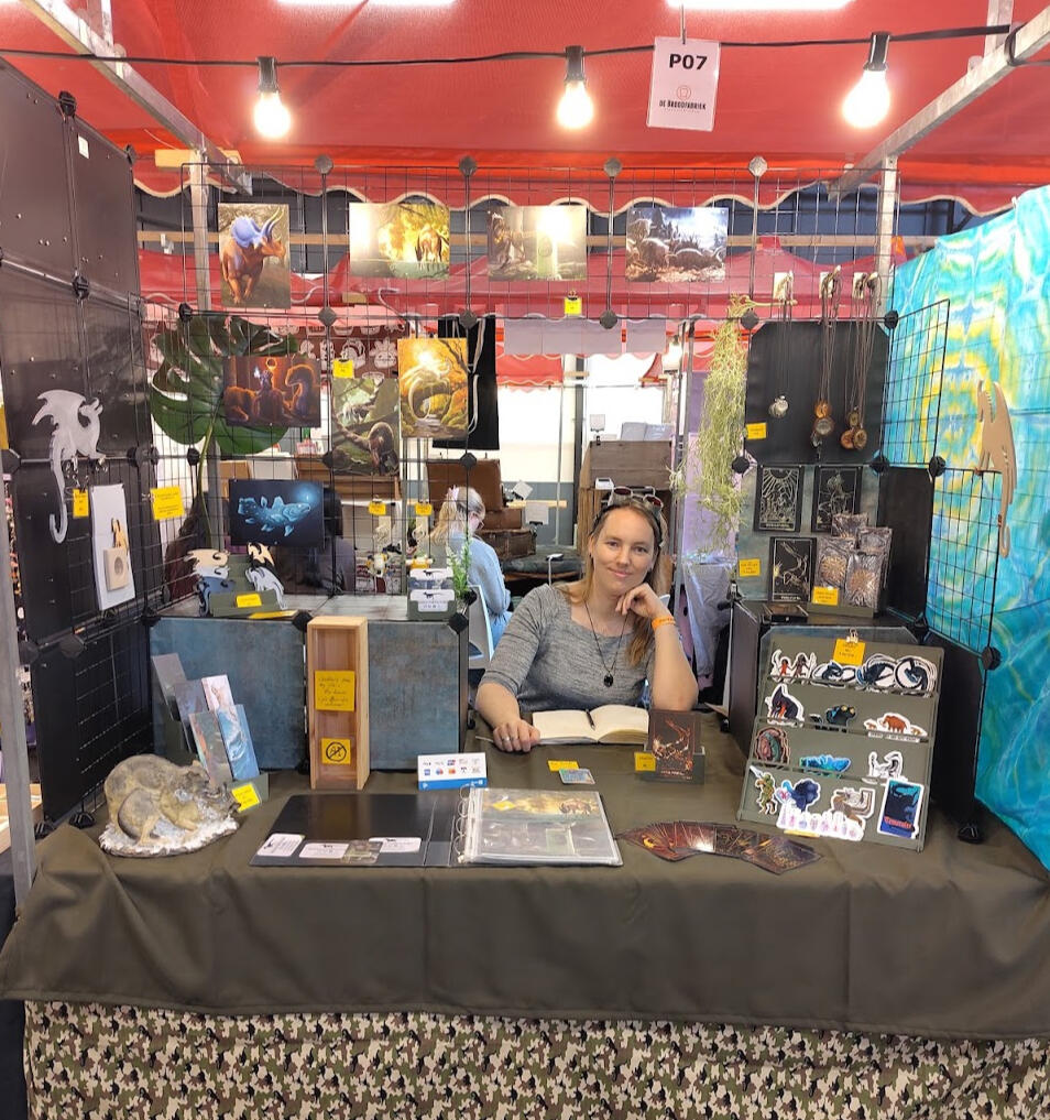 Booth setup at FantasyFest 2026
